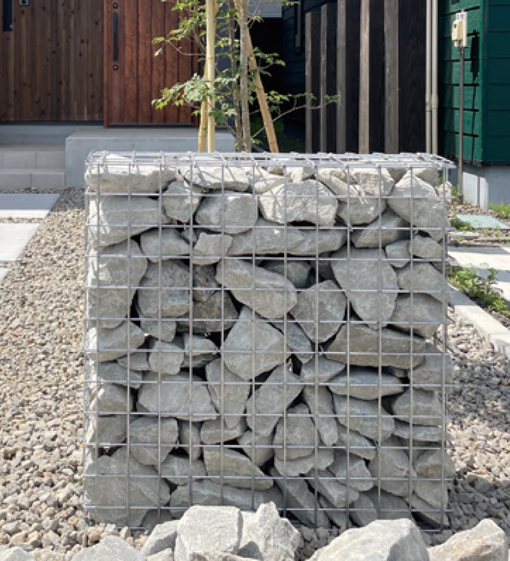 ガビオンフェンス